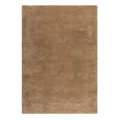 Hnědá syntetická kožešina 80x150 cm Faroe Wool Look Fur – Flair Rugs