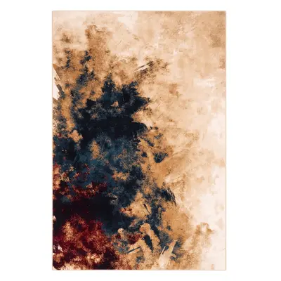 Vlněný koberec 200x300 cm Burst dark beige – Agnella