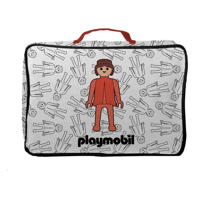 Bílý látkový dětský organizér na hračky 25x11x36 cm Everywhere – Playmobil