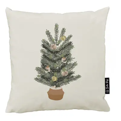 Povlak na polštář s vánočním motivem 45x45 cm Festive Tree – Butter Kings