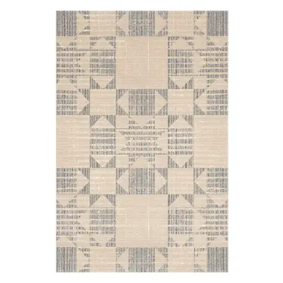 Béžový vlněný koberec 200x300 cm Frotage beige – Agnella