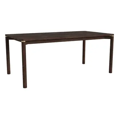 Hnědý rozkládací jídelní stůl 95x180 cm Arun – Unique Furniture