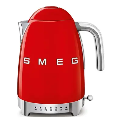 Červená rychlovarná konvice z nerezové oceli 1,7 l Retro Style – SMEG