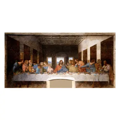 Reprodukce obrazu Leonardo da Vinci - The Last Supper, 80 x 40 cm