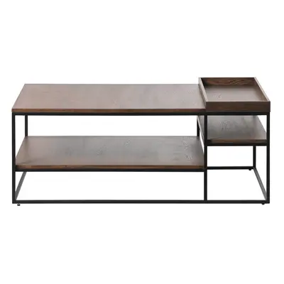 Hnědý konferenční stolek 70x120 cm Rivoli – Unique Furniture