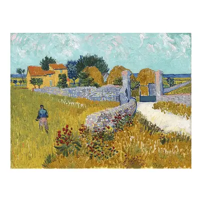 Reprodukce obrazu Vincenta van Gogha - Farmhouse in Provence, 40 x 30 cm