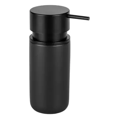 Černý keramický dávkovač mýdla Wenko Black Outdoor Kitchen Silo