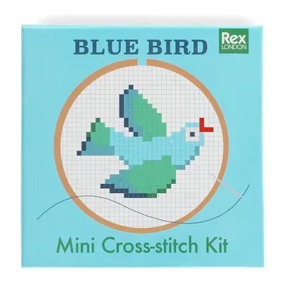 Kreativní sada Cross-stitch Kit Blue Bird – Rex London