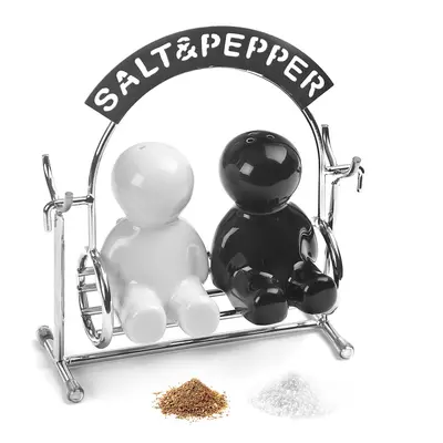 Slánka a pepřenka se stojánkem Salt & Pepper – Balvi