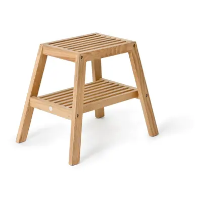 Stolička z dubového dřeva Wireworks Slatted Stool