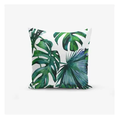 Povlak na polštář s příměsí bavlny Minimalist Cushion Covers Exotic, 45 x 45 cm