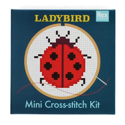 Kreativní sada Cross-stitch Kit Ladybird – Rex London