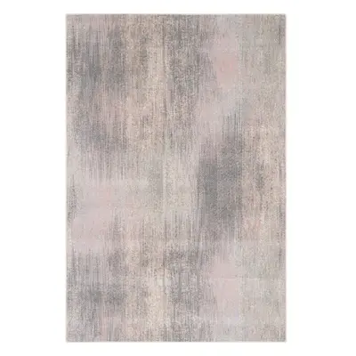 Růžovo-šedý vlněný koberec 240x340 cm Calvi rose – Agnella