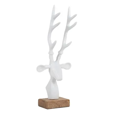 Kovová soška (výška 34 cm) Reindeer Head – PT LIVING