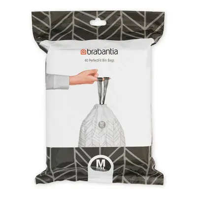 Pytle na odpadky v sadě 40 ks 60 l PerfectFit M – Brabantia