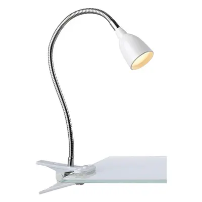 Bílá LED stolní lampa (výška 10,5 cm) Tulip – Markslöjd