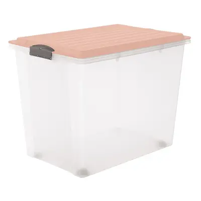 Plastový úložný box s víkem Compact – Rotho