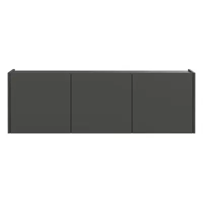 Antracitový TV stolek 138x45 cm Piana – Germania