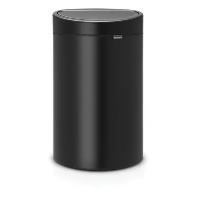 Matně černý dotykový ocelový odpadkový koš 40 l Touch Bin – Brabantia