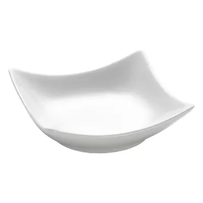 Bílá porcelánová miska Maxwell & Williams Basic Wave, 10,5 x 10,5 cm