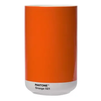 Oranžová keramická váza Orange 021 – Pantone