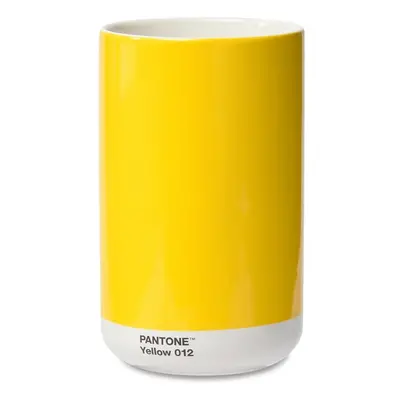 Žlutá keramická váza Yellow 012 – Pantone