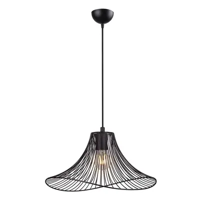 Černé závěsné svítidlo ø 40 cm Wavy – Squid Lighting