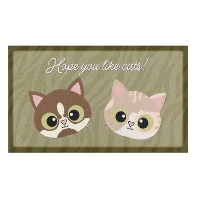 Rohožka 40x70 cm Hope You Like Cats – Artsy Doormats