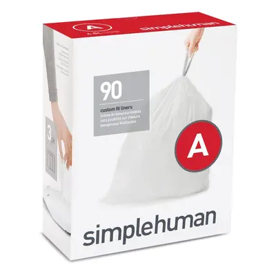 Pytle na odpadky 90 ks 4.5 l A - simplehuman