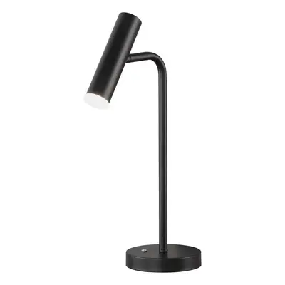 Černá LED stmívatelná stolní lampa (výška 48 cm) Stina – Fischer & Honsel