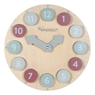 Dřevěné vkládací puzzle Clock – Kindsgut