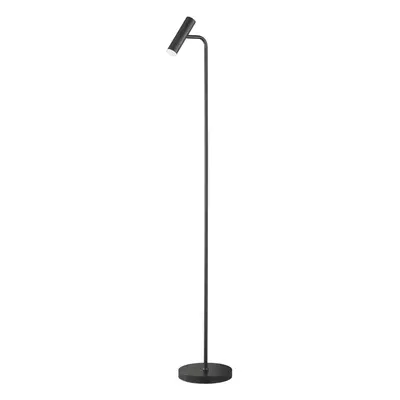 Černá LED stmívatelná stojací lampa (výška 154 cm) Stina – Fischer & Honsel