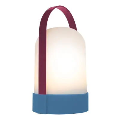 Červeno-modrá LED stmívatelná stolní lampa (výška 25 cm) Uri – Remember