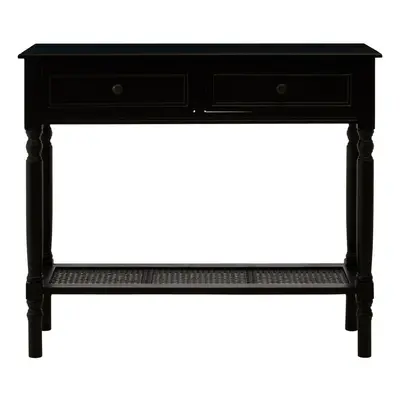 Černý konzolový stolek 33x91 cm Heritage – Premier Housewares