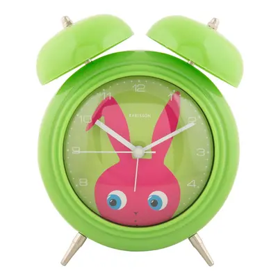 Dětský budík ø 15 cm Peekaboo Bunny – Karlsson