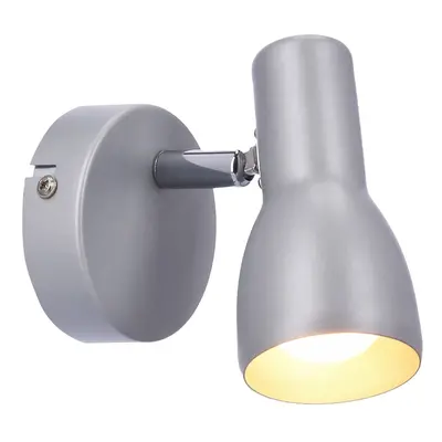 Nástěnné svítidlo v matně stříbrné barvě Picardo – Candellux Lighting