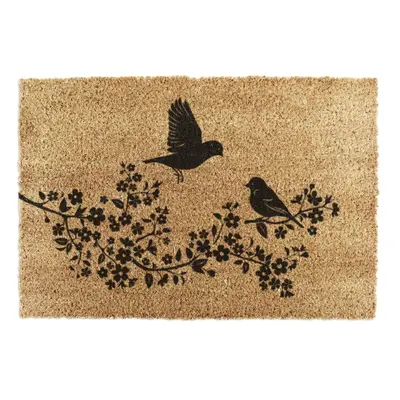 Rohožka z kokosového vlákna 40x60 cm Birds On a Tree – Artsy Doormats