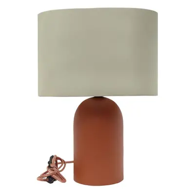 Hnědo-béžová stolní lampa (výška 41,5 cm) – Antic Line