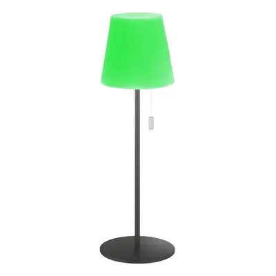 Zelená stmívatelná LED stolní lampa na dálkové ovládání (výška 38 cm) Talent – Fischer & Honsel