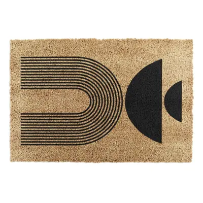 Rohožka z kokosového vlákna 40x60 cm Half Moon – Artsy Doormats