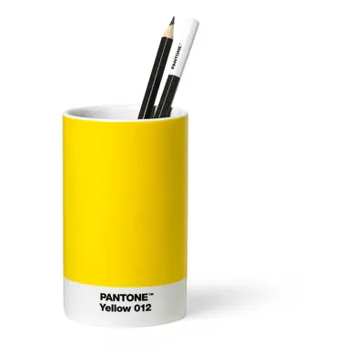 Keramický organizér na psací potřeby Yellow 012 – Pantone