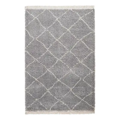 Šedý běhoun 60x230 cm Boho – Think Rugs