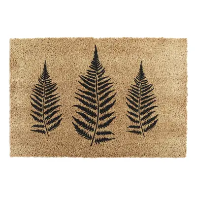 Rohožka z kokosového vlákna 40x60 cm Fern Leaf – Artsy Doormats