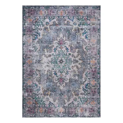 Modro-šedý pratelný koberec 230x160 cm FOLD Millie - Flair Rugs