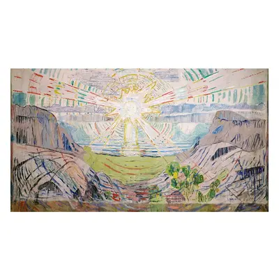 Reprodukce obrazu Edvard Munch - The Sun, 70 x 40 cm