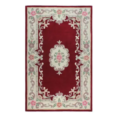 Červený vlněný koberec Flair Rugs Aubusson, 150 x 240 cm