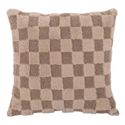 Dekorační polštář z mikroplyše 45x45 cm Checker – PT LIVING