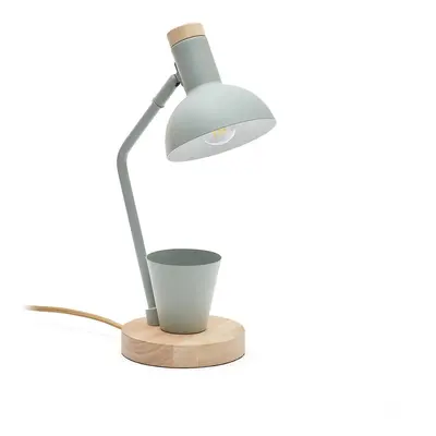 Stolní lampa v mentolové barvě s kovovým stínidlem (výška 37 cm) Katia – Kave Home