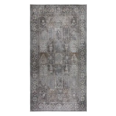 Šedý pratelný koberec 80x150 cm Vintage Orient – Vitaus