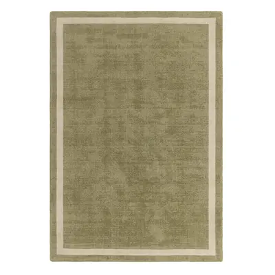 Khaki ručně tkaný vlněný koberec 160x230 cm Albi – Asiatic Carpets